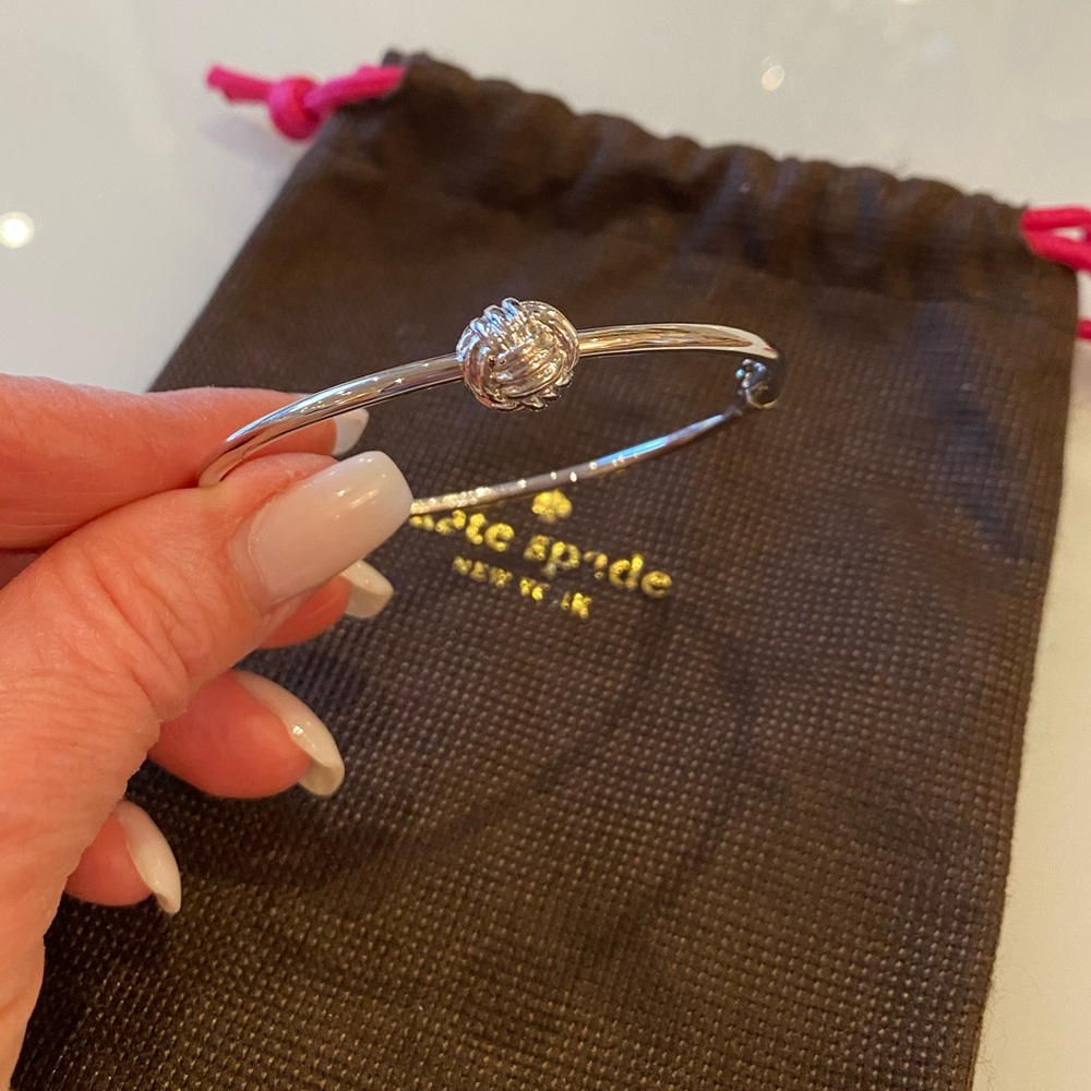 Kate Spade Silver Knot Bangle